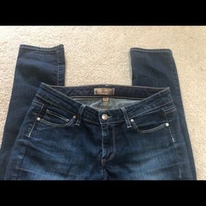 Paige Jeans Peg Skinny Super Ankle Dark Blue 27